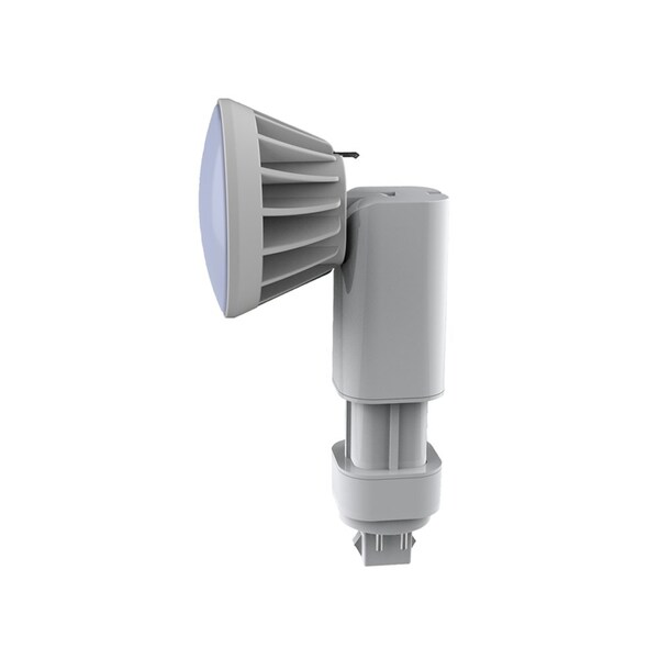 LED PL Convertible (PLC) Lamp, 6W, GX23-2 (2-pin), 4000K, Adjustable Beam Angle
